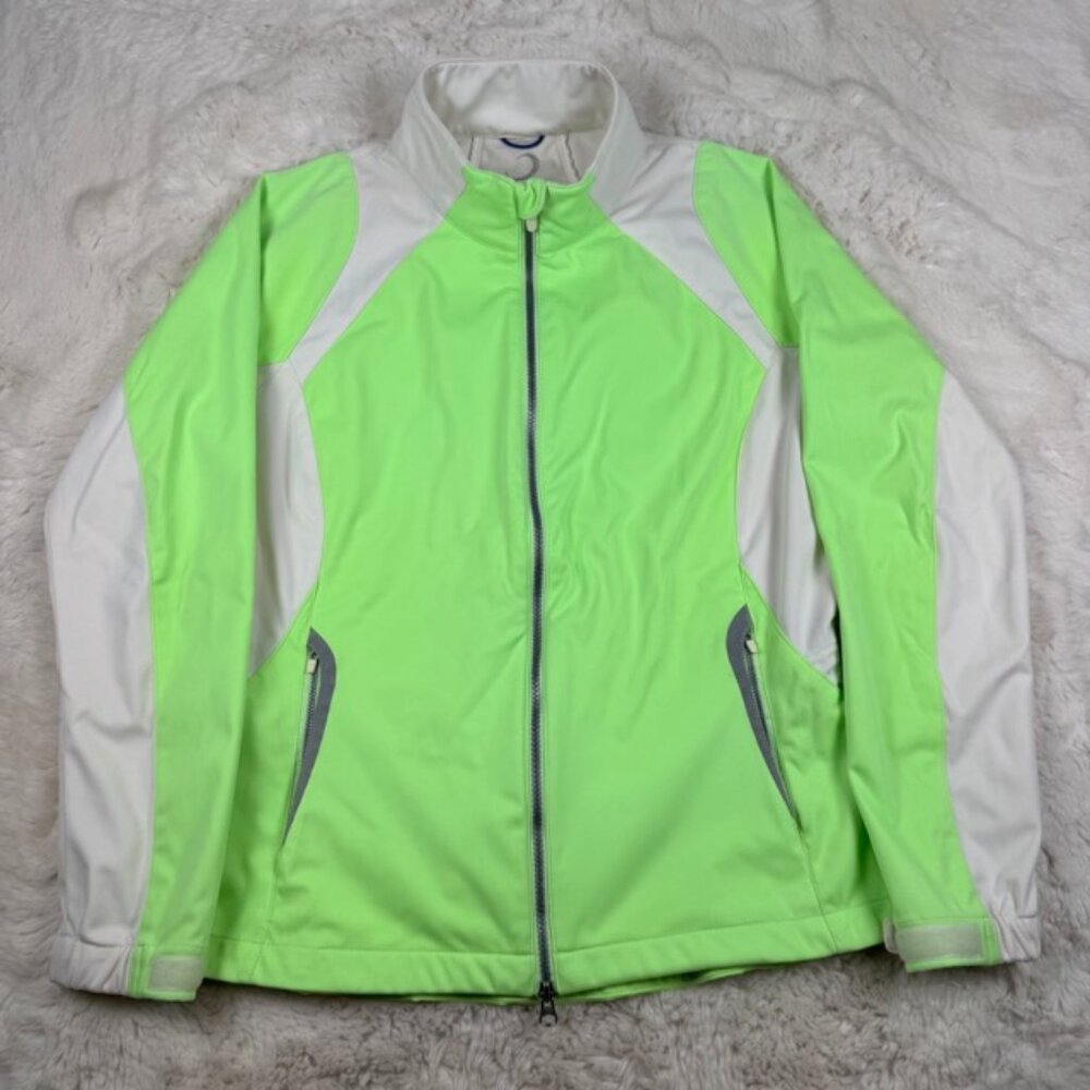 Zero Restriction Rosie Golf Clima Wind Performance Jacket Women’s Large Green